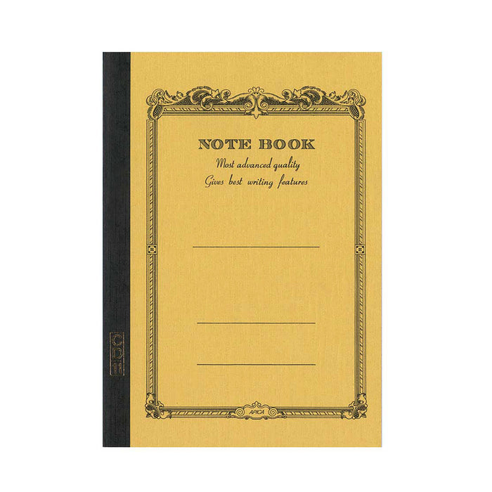 Apica A6 Notebooks with vibrant vintage-inspired cover yellow