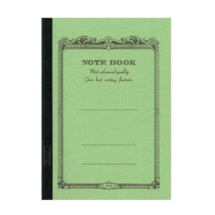 Apica A5 Notebooks with vintage-inspired covers green