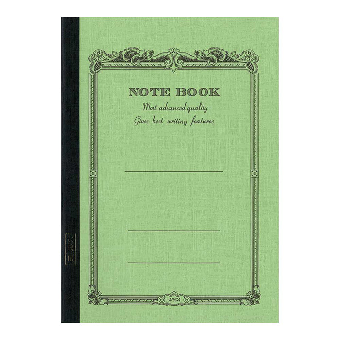 Apica B5 Notebooks with vintage-inspired cover green