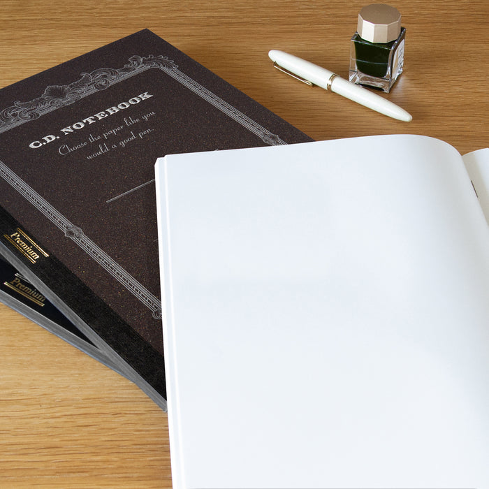 Apica Premium A4 charcoal Notebook blank page