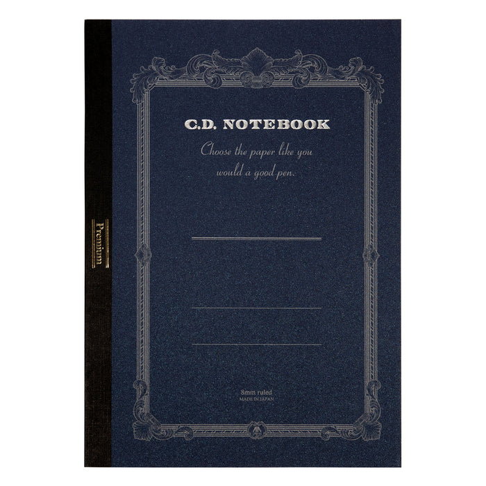 Apica Premium A4 Notebooks in navy