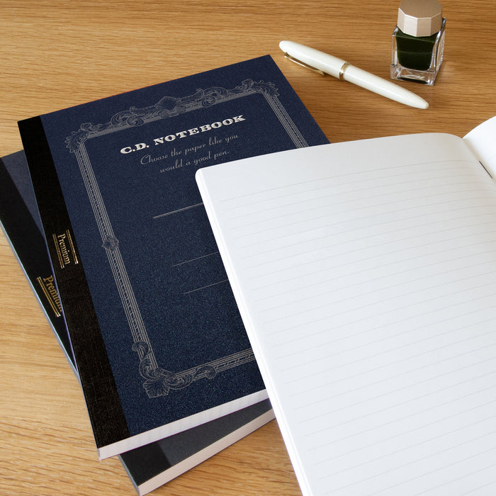 Apica Premium A4 navy Notebook lined page