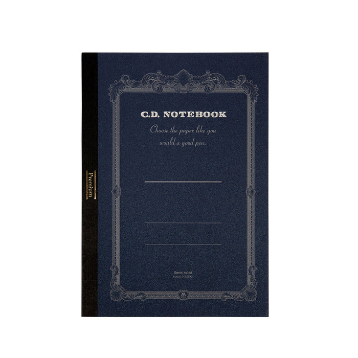 Apica Premium C.D. Notebook – A5 Softcover, 192 Pages – Ruled, Grid, or Plain