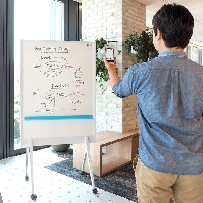 Mobile Partition Board - Navy