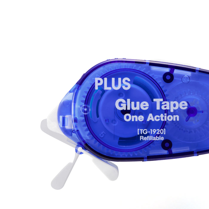 PLUS Permanent Glue Tape One Action 1920 – 4 Pack (Strong, Refillable)