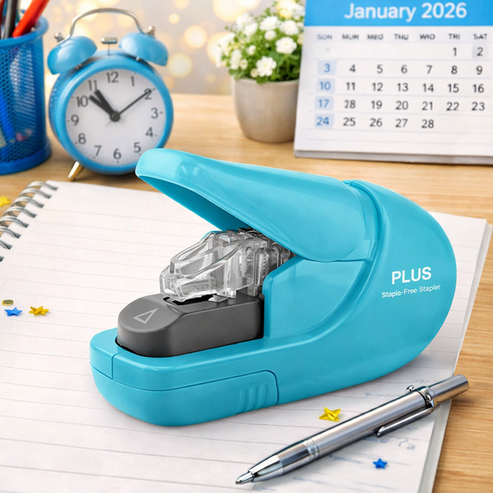 Paper Clinch Staple-Free Stapler – Eco-Friendly, Jam-Free Paper Fastener
