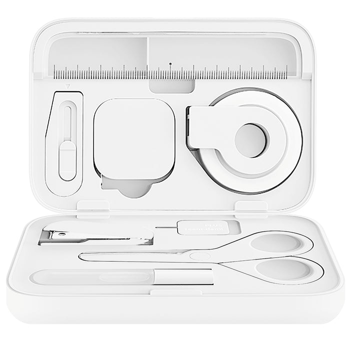 PLUS Portable Desk Essentials Kit + Box Opener Bundle – 11-Piece Kit