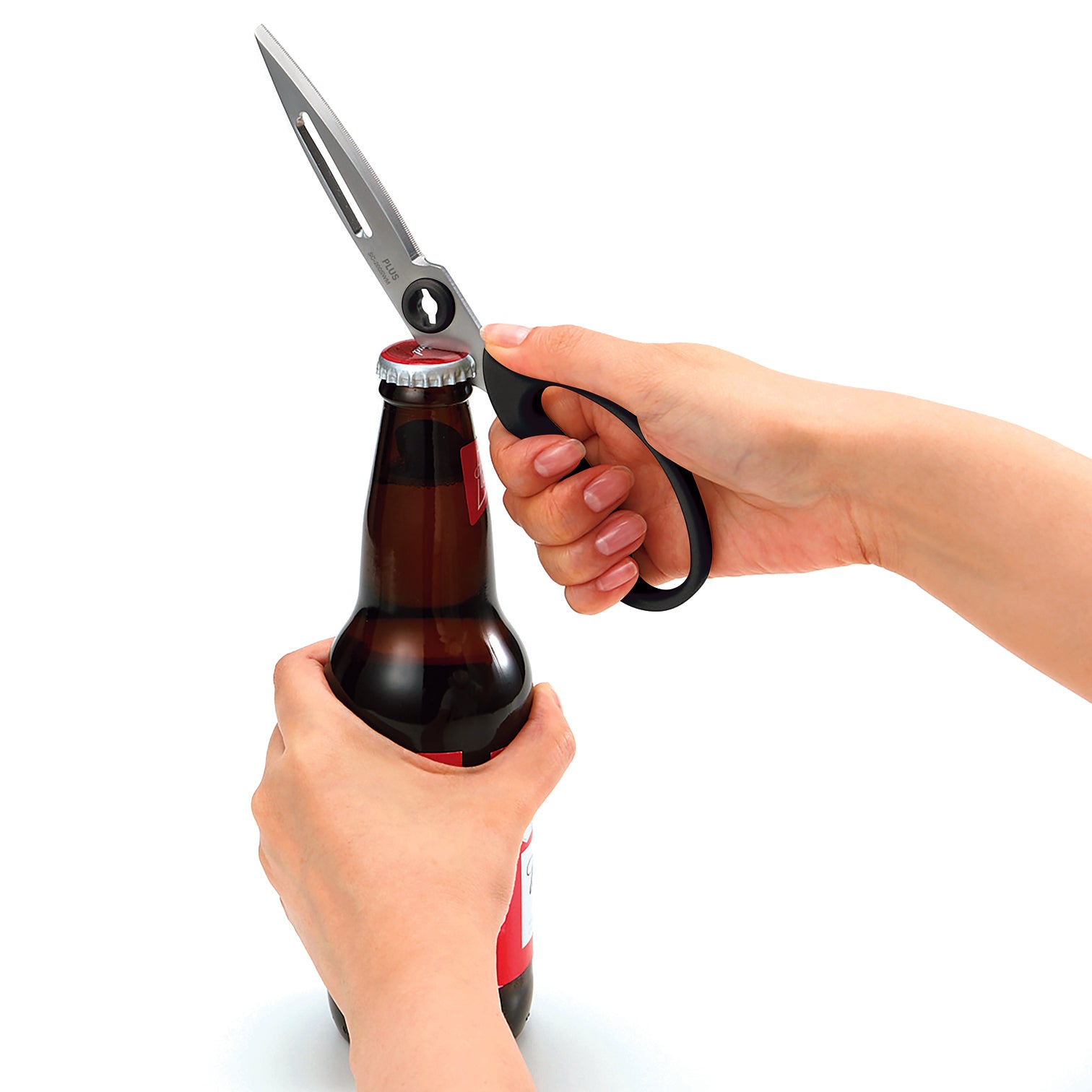 FitCut Curve Kitchen Scissors | 5-in-1 Multi-Purpose Tool – PLUS — PLUS ...