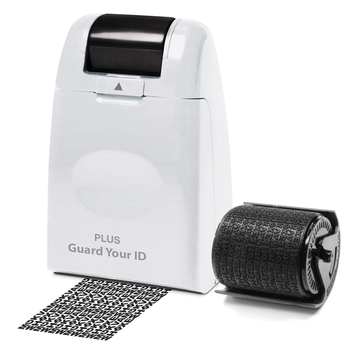 Guard Your ID Wide Roller with Extra Refill – 1" Privacy Protection Stamp