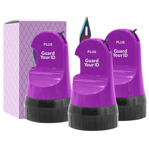 purple Guard Your ID  3 in 1 WIDE Advanced Roller 3-Pack