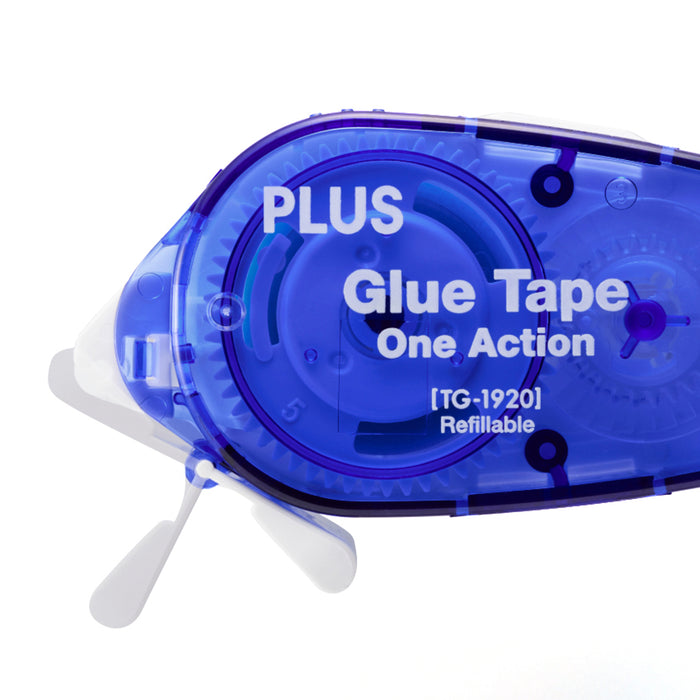 PLUS Permanent Glue Tape One Action 1920 Singles Refill