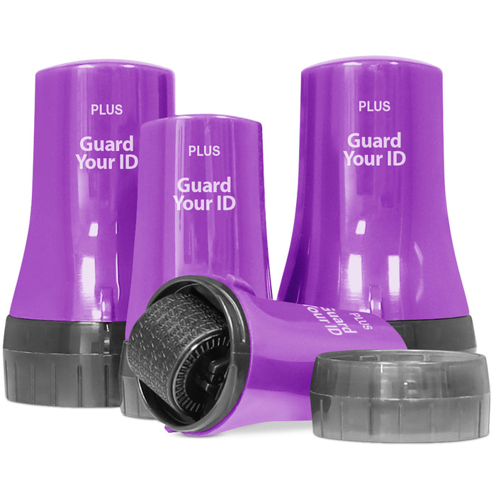 Guard Your ID Advanced Roller Premium 4-Pack – 2 Regular + 2 Wide