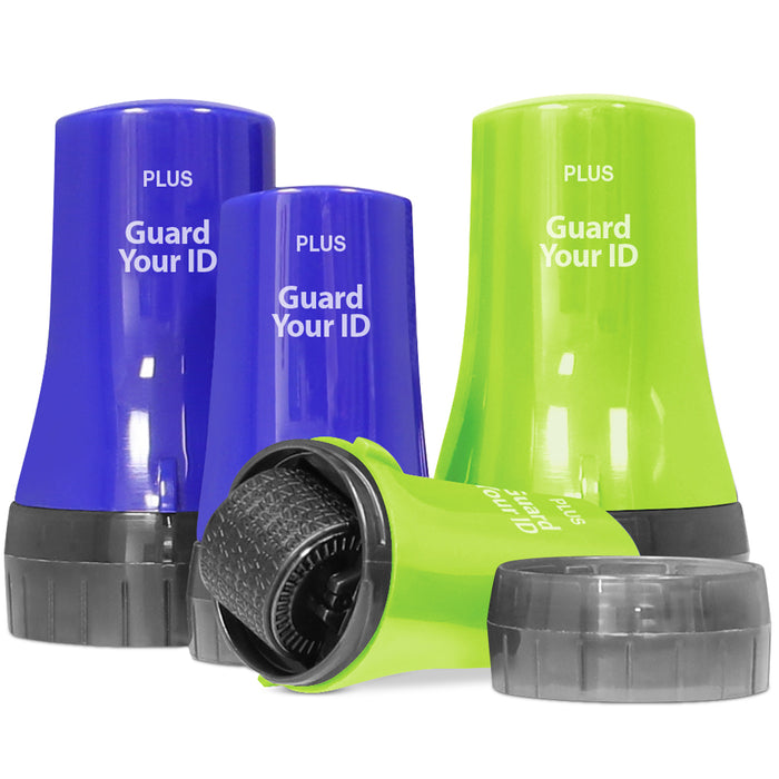 Guard Your ID Advanced Roller Premium 4-Pack – 2 Regular + 2 Wide