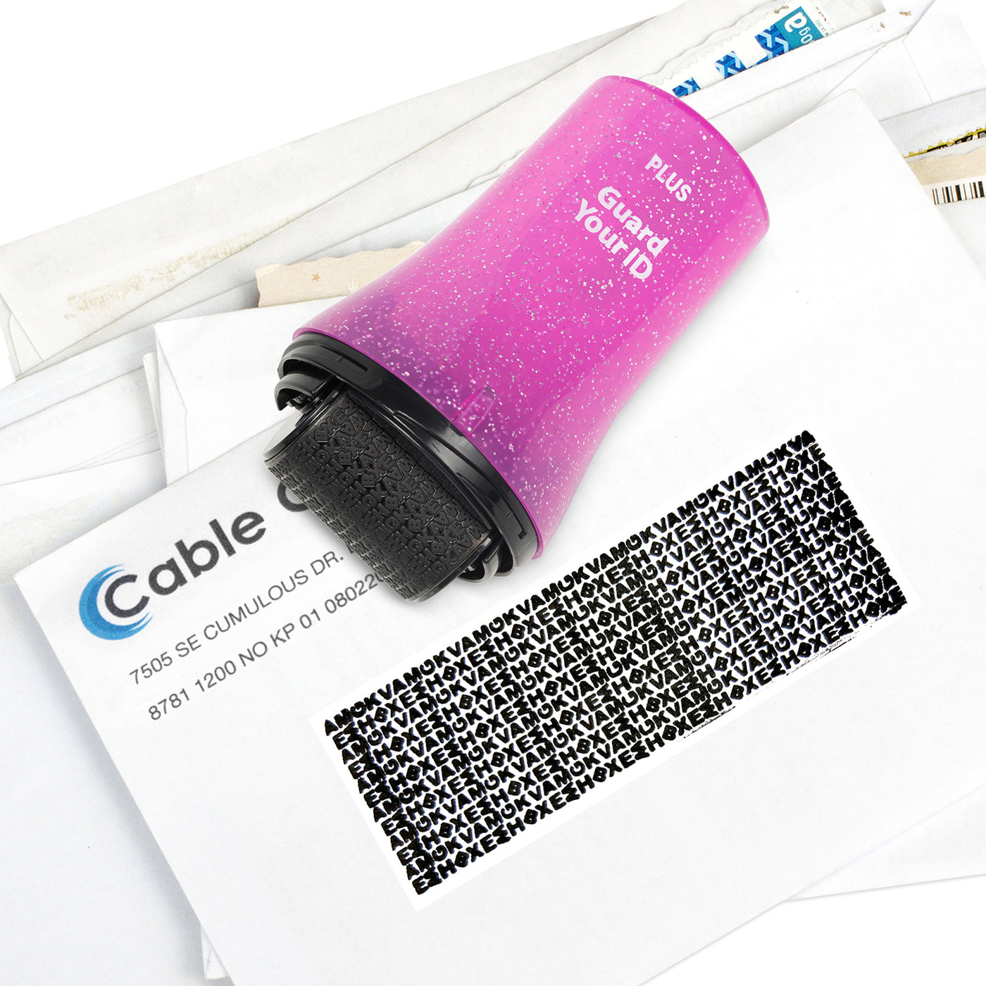 Guard Your ID Glitter WIDE Privacy Roller 3-Pack | Limited Edition ...