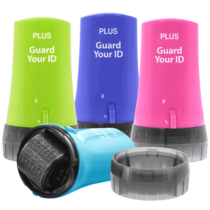 Guard Your ID Identity Protection Roller Stamp (Buy 3 Rollers Get 1 Free) – Shredder Alternative