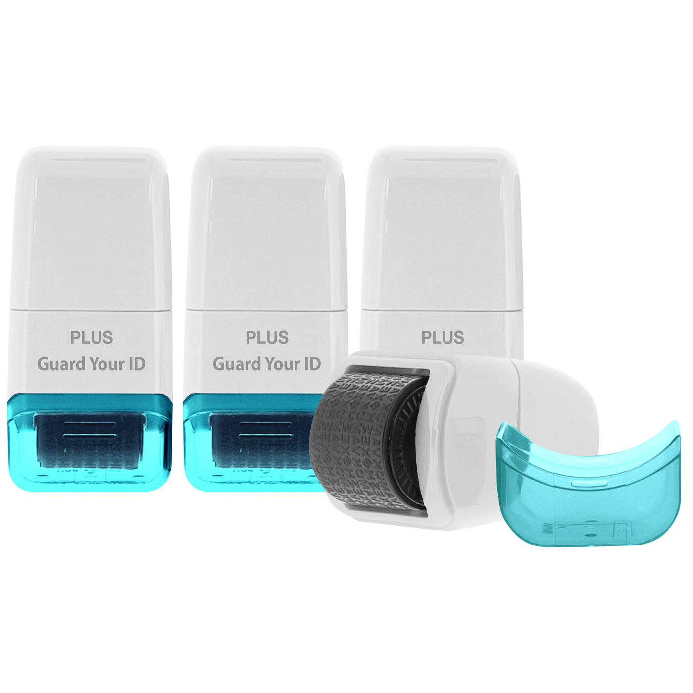Guard Your ID Mini Roller 4-Pack | Refillable Compact Privacy Rollers ...