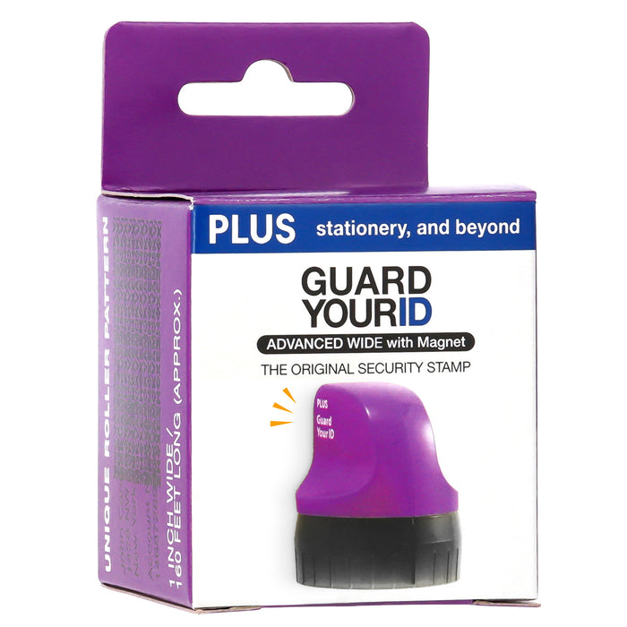 Guard Your ID WIDE Identity Protection Roller 3-Pack with Built-In Magnet