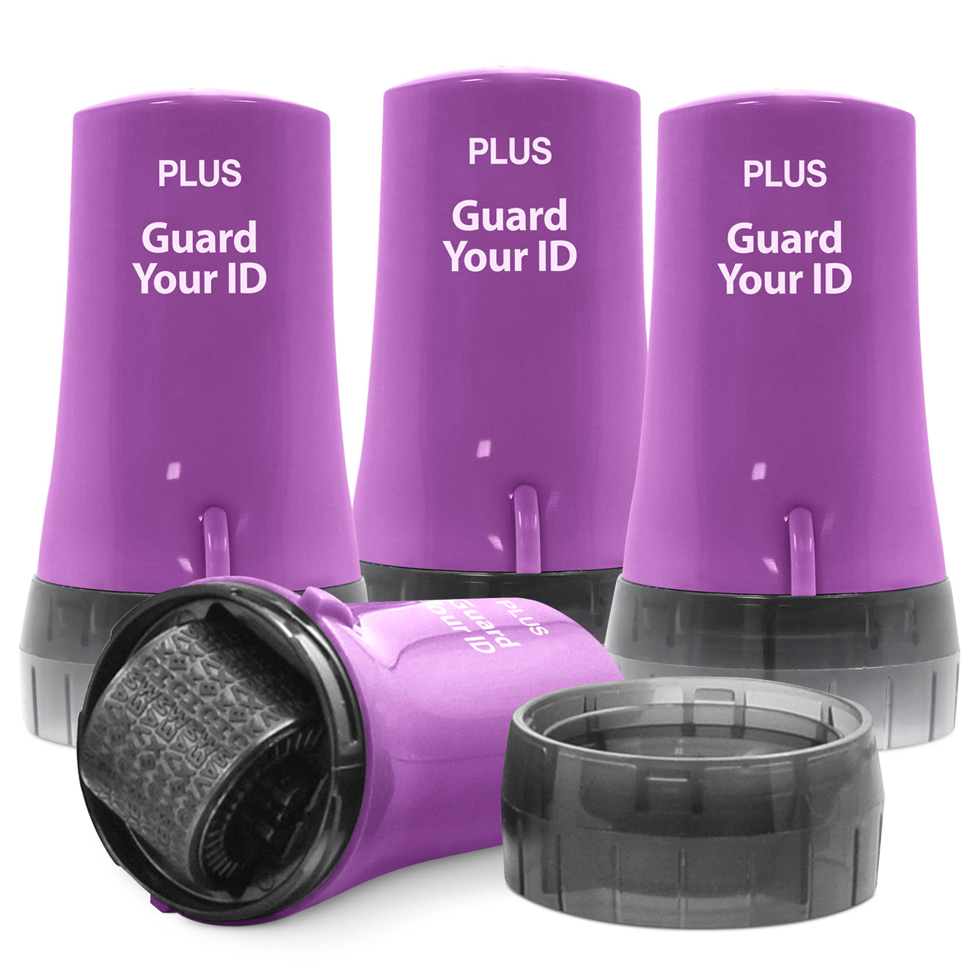 Guard Your ID Advanced Roller 4-Pack | Identity Protection Stamp — PLUS ...