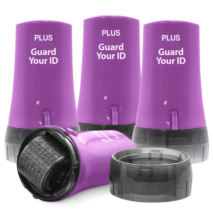 Guard Your ID Identity Protection Roller Stamp (Buy 3 Rollers Get 1 Free) – Shredder Alternative