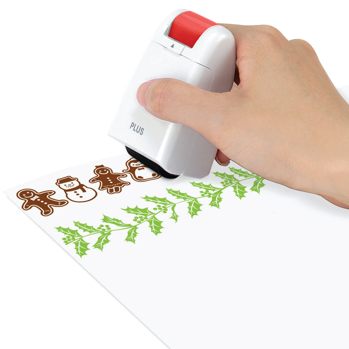 PLUS Deco Holiday Craft Kit – Includes 2 Deco Rollers, 1 Mini Deco Roller & 3 Decorative Tapes (Festive Patterns)