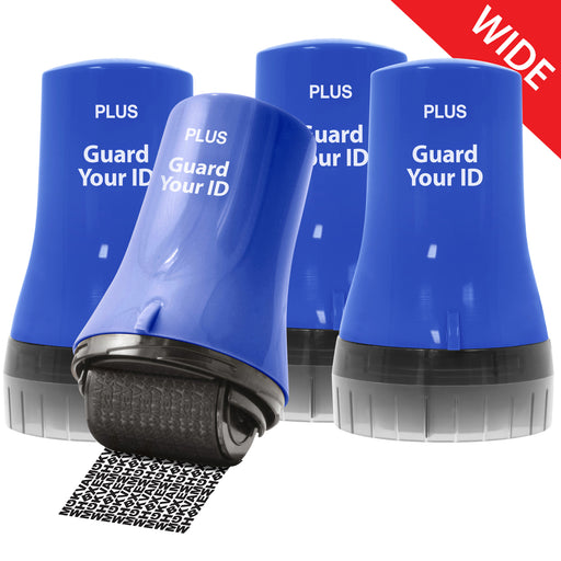 Guard Your ID WIDE Advanced Roller 4-Pack blue