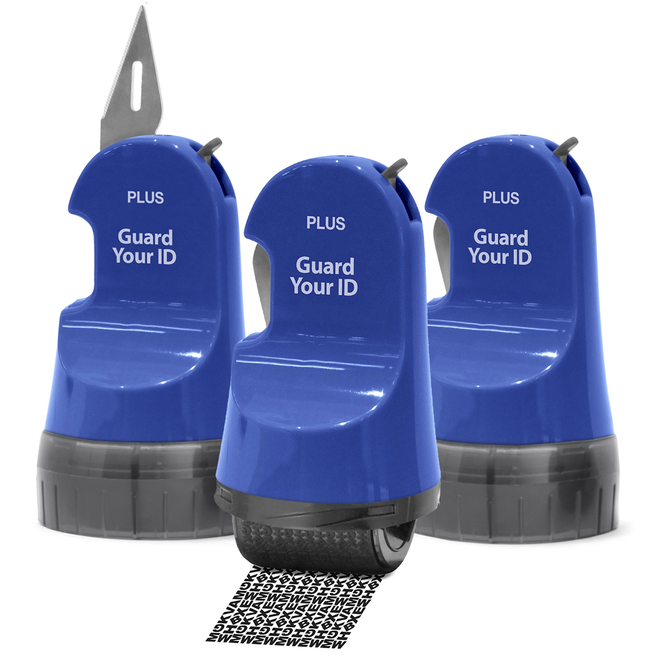 Guard Your ID 3-in-1 WIDE Privacy Roller 3-Pack | Built-In Opener ...