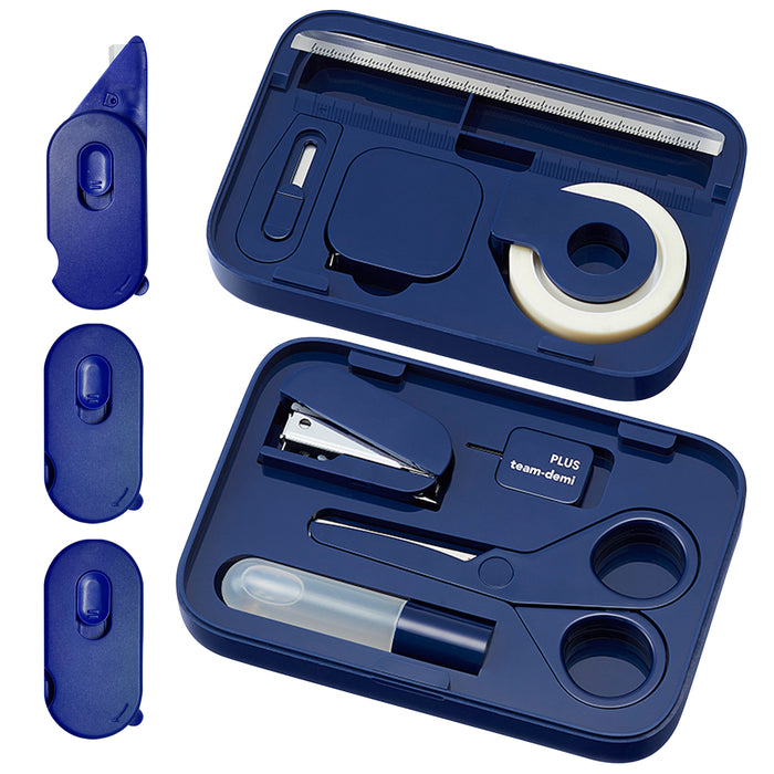 PLUS Portable Desk Essentials Kit + Box Opener Bundle – 11-Piece Kit