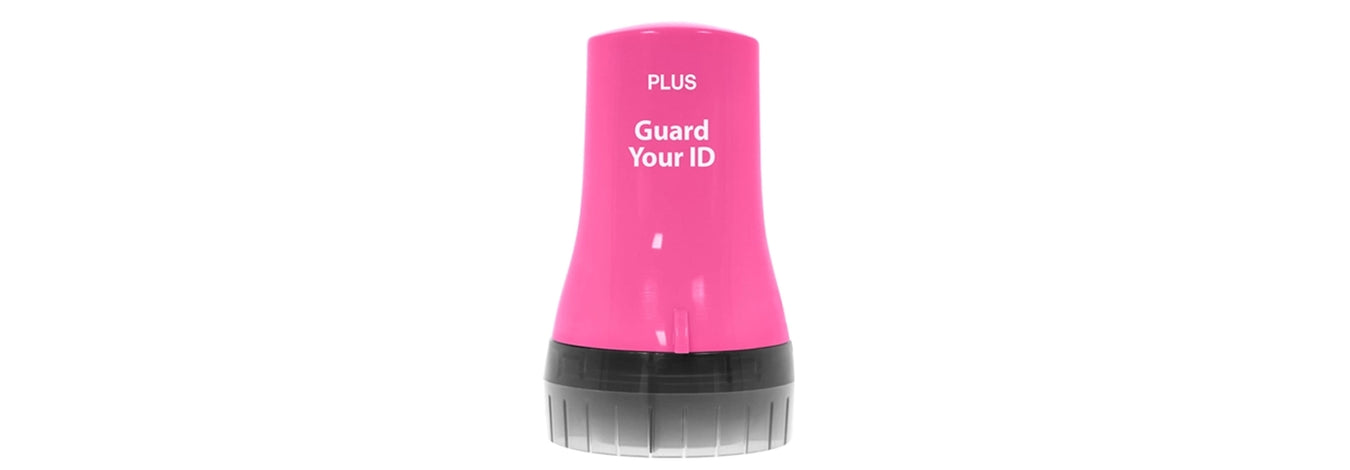 Guard Your ID Advanced Rollers mask private information.