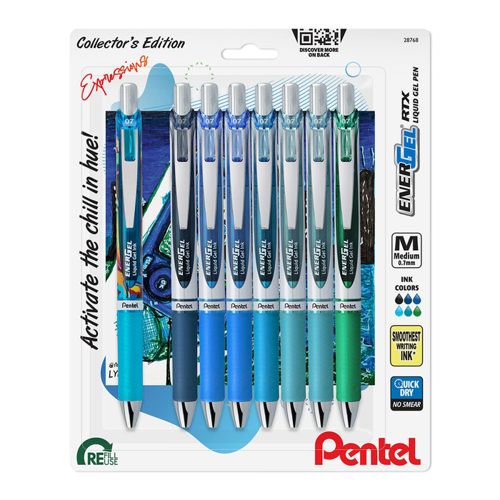 EnerGel 8-Pack Expression Pen Set