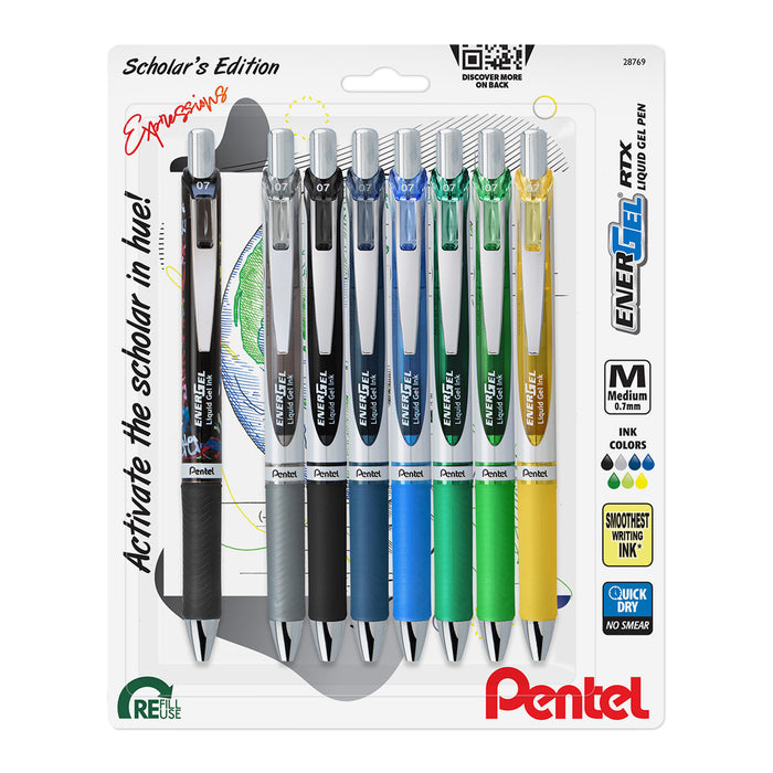 EnerGel 8-Pack Expression Pen Set