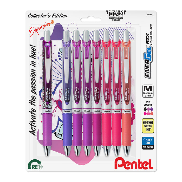 EnerGel 8-Pack Expression Pen Set