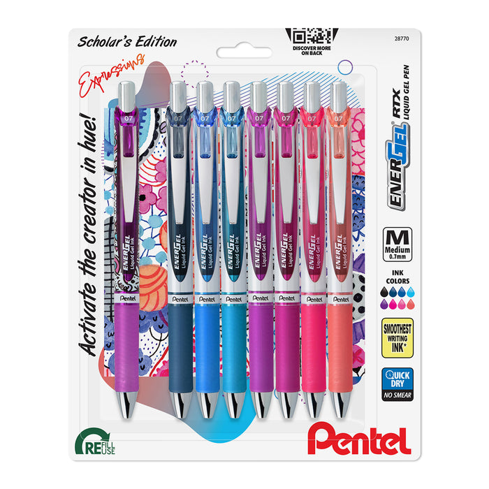 EnerGel 8-Pack Expression Pen Set