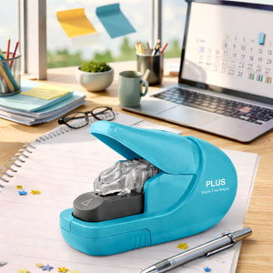PLUS Paper Clinch Staple-Free Stapler | No-Staple Fastener — PLUS ...