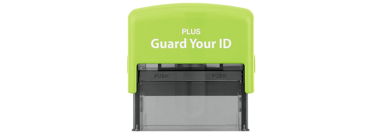 Large  Stamp will cover more information with a single stamp.