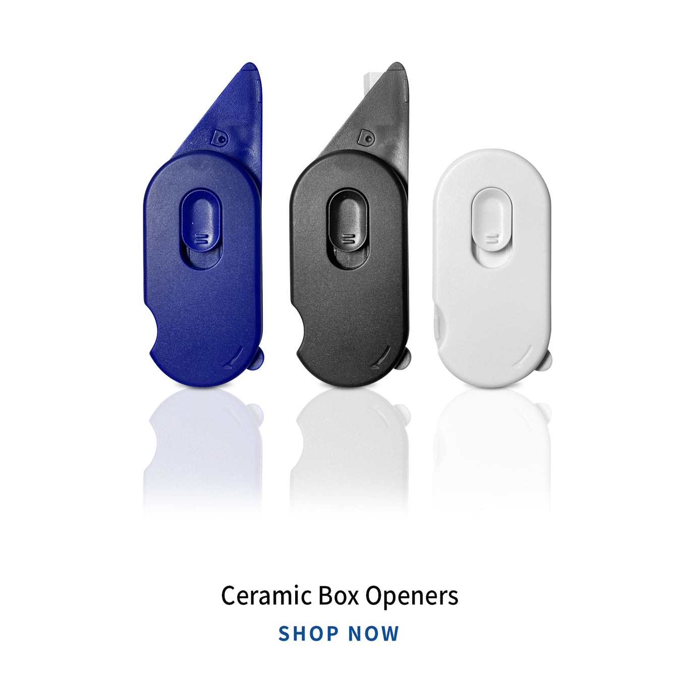 Effortlessly open boxes without damaging the package contents. 