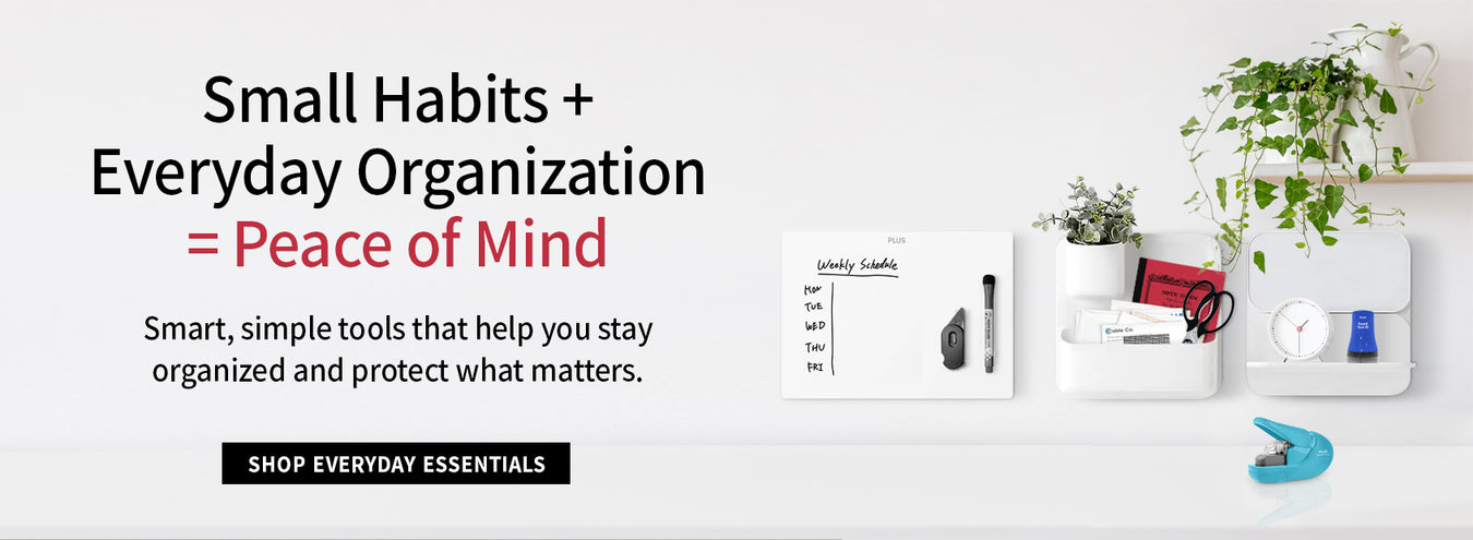 Small habits and everyday organization tools that help create peace of mind.