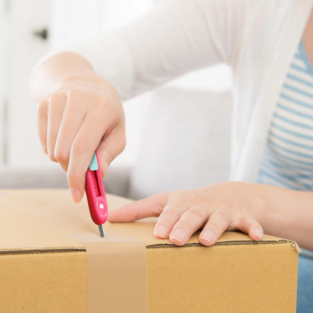 Bright, convenient utility knives for opening packages, crafting and more.