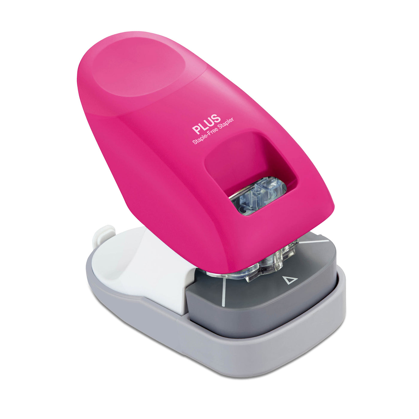 Desktop Paper Clinch Staple Free Stapler — PLUS Corporation of America
