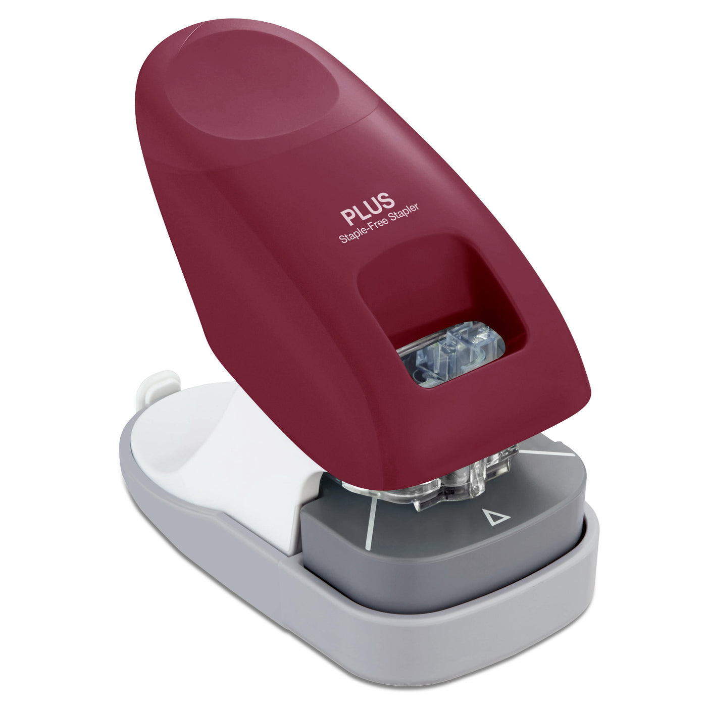 Desktop Paper Clinch Staple Free Stapler — PLUS Corporation of America