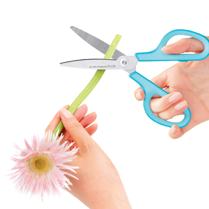 Scissors 9cm curved - blade small tips