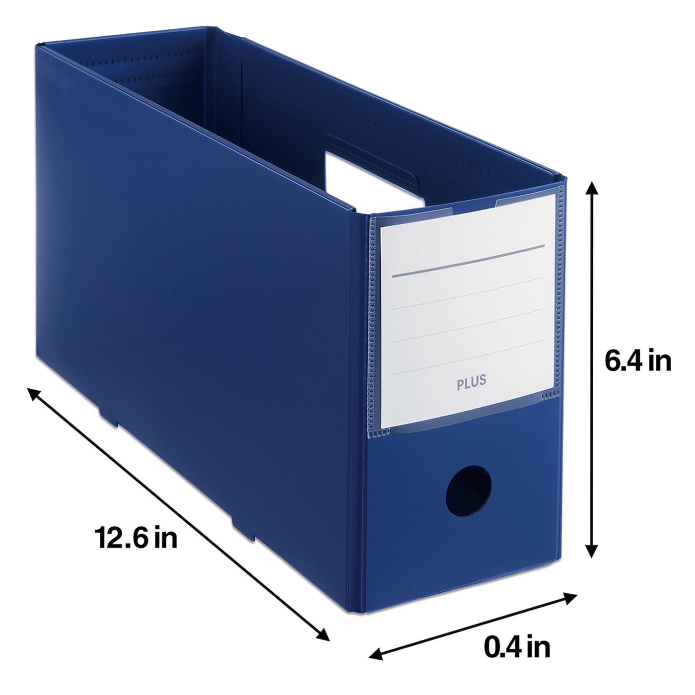 Box File PLUS Folding Box File - Half Height — PLUS Corporation of America