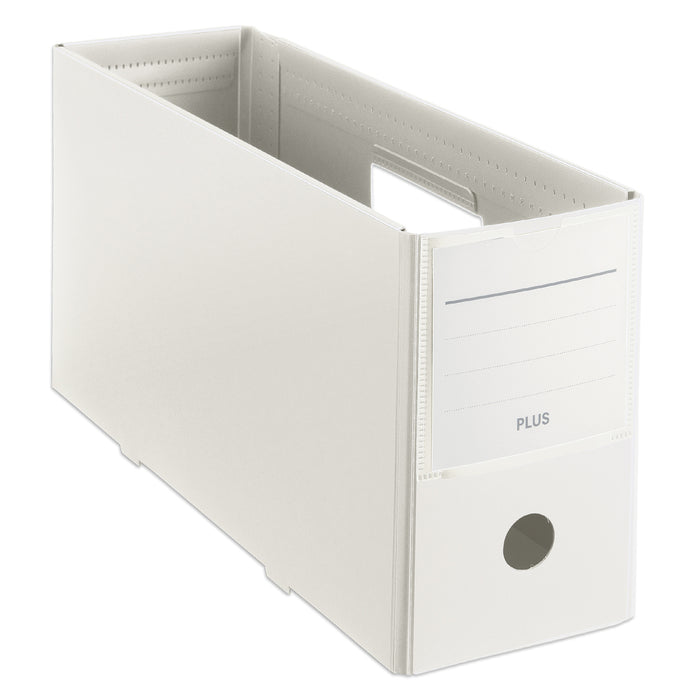 PLUS Folding Half Height Box File+
